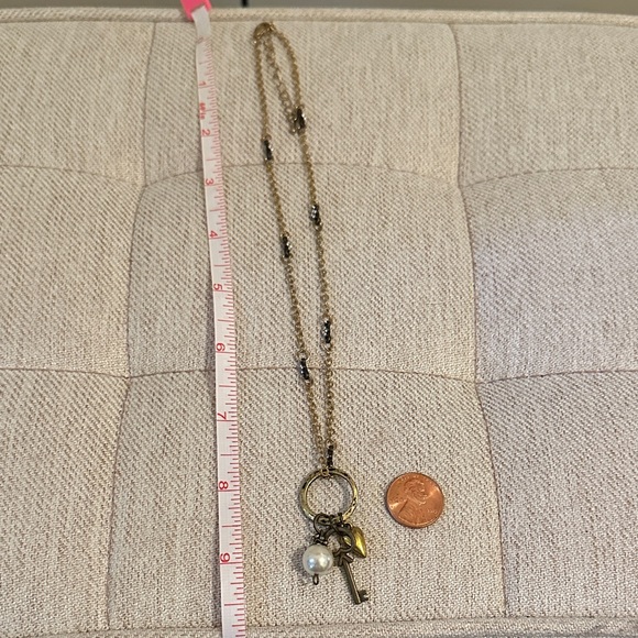 Hand Crafted Gold Charm Necklace - Picture 4 of 4